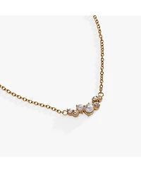 Pearl Crystal Pendant Necklace Necklace