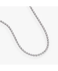 Crystal Tennis Chain Adjustable Necklace
