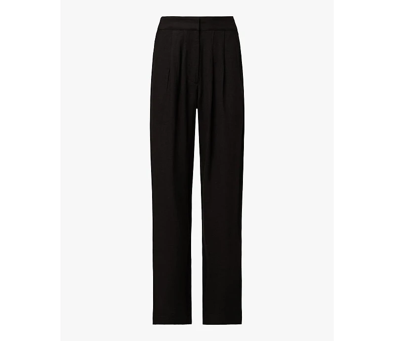 WeWoreWhat Women's Linen Trouser