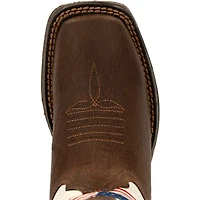 Durango Kids Lil' Rebel by Distressed Flag Western Boot