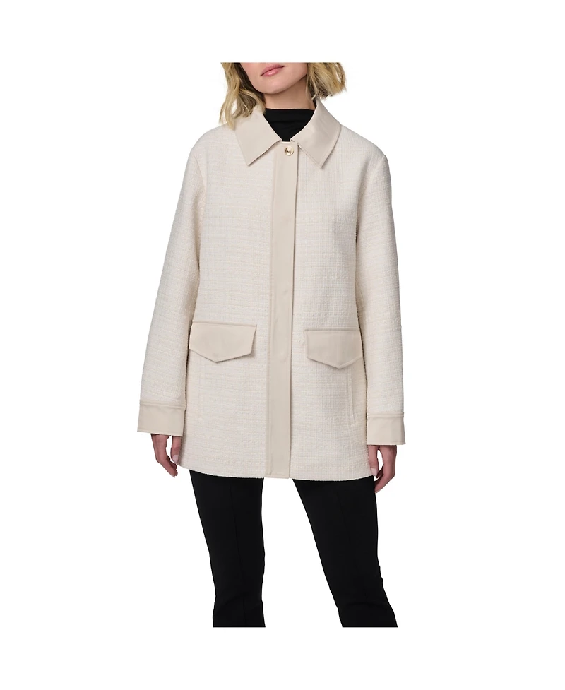 Bernardo Women's Tweed Shacket