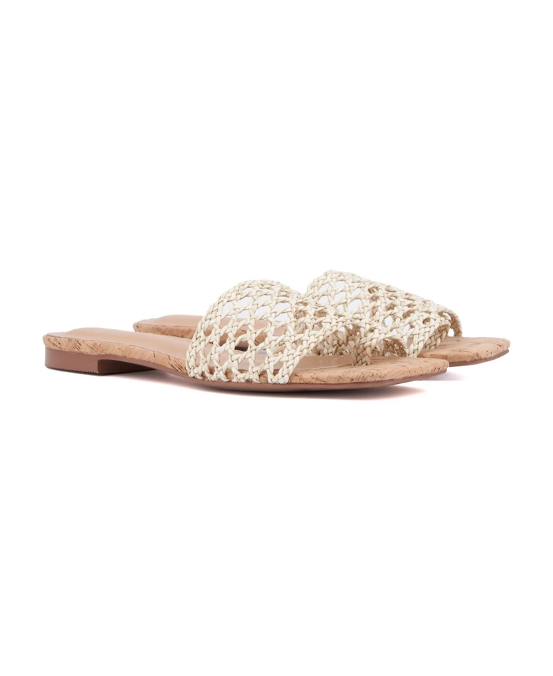 Women's Bronze Flat Sandal