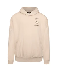 LevelWear Men's Cream Dallas Stars Contact Stamp Pullover Hoodie