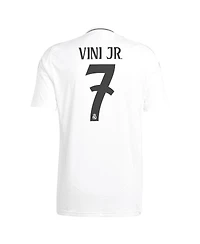 Adidas Men's Vini Jr. White Real Madrid 2024/25 Home Replica Player Jersey