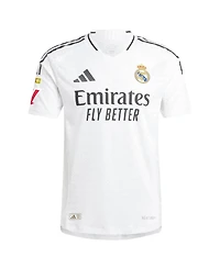 Adidas Men's Kylian Mbappe White Real Madrid 2024/25 Home Authentic Player Jersey