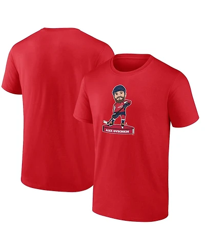 Fanatics Men's Alexander Ovechkin Red Washington Capitals Player Bobblehead T-Shirt