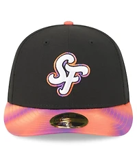 New Era Men's Black/Orange San Francisco Giants 2025 City Connect Low Profile 59FIFTY Fitted Hat