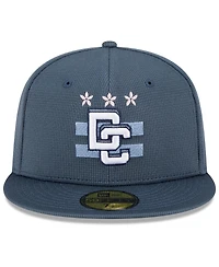 New Era Men's Blue Washington Nationals 2025 City Connect Batting Practice 59FIFTY Fitted Hat