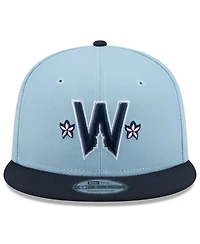 New Era Men's Light Blue/Navy Washington Nationals 2025 City Connect 9FIFTY Snapback Hat