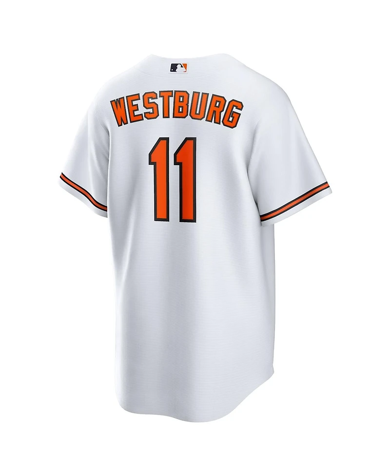 Nike Men's Jordan Westburg White Baltimore Orioles Home Replica Jersey
