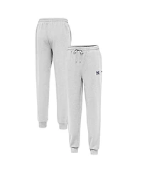 Antigua Men's Heather Gray New York Yankees Idol Jogger Pants