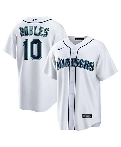 Nike Men's Victor Robles White Seattle Mariners Home Replica Jersey