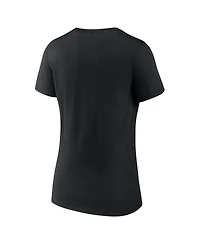 Fanatics Women's Black San Francisco Giants V-Neck T-Shirt