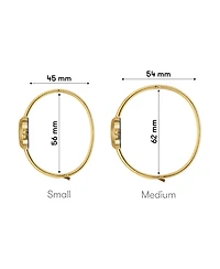 Rosefield Bangle Women' Gold tone Stainless Steel Bracelet Watch 23.5mm