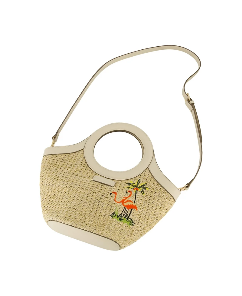 Tommy Bahama Flamingo Embroidery Tote