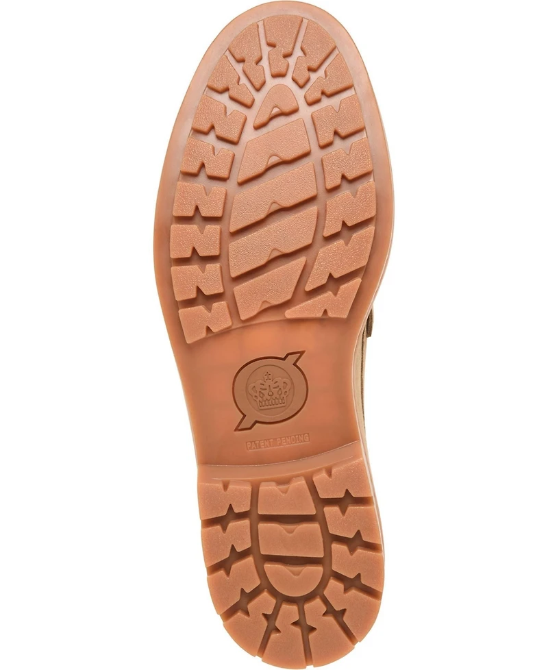 Born Men's Langley Suede Leather Slip On Penny Loafers