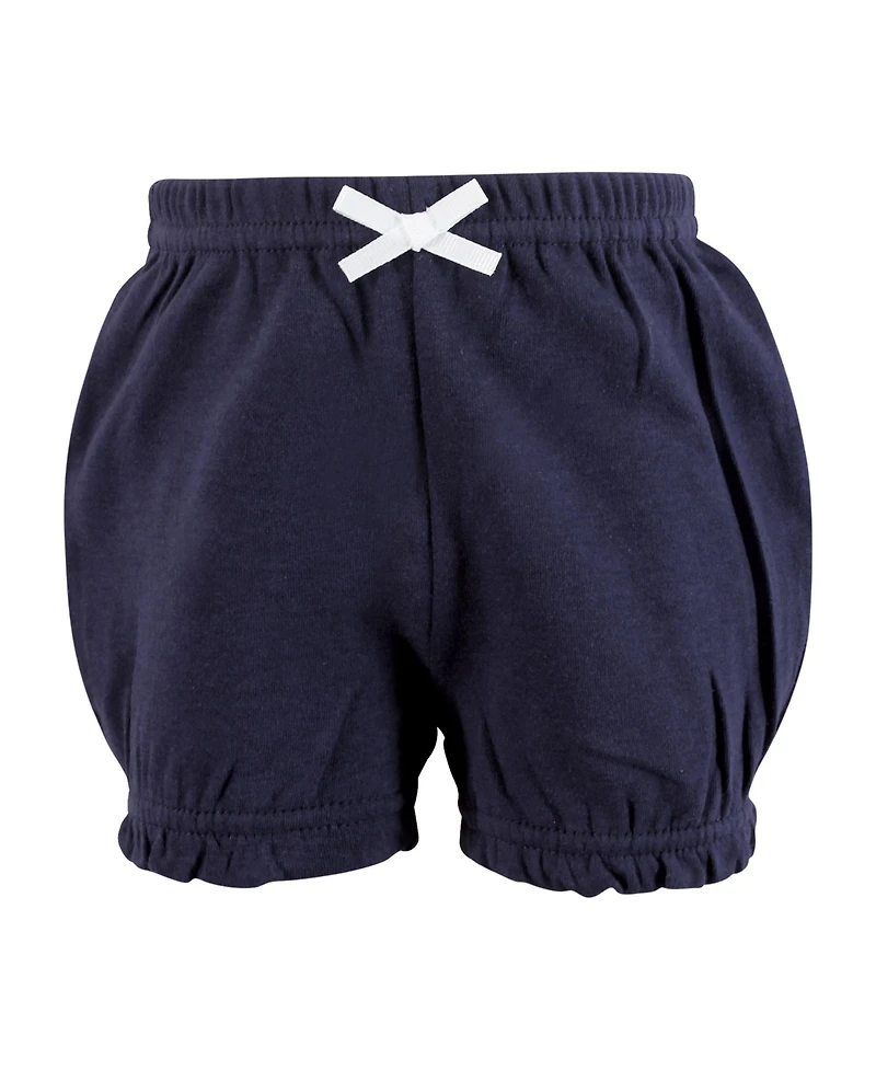 Hudson Baby Girls Four-Piece Essential Shorts