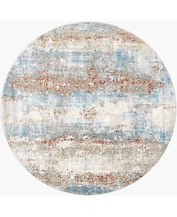 Livabliss Brunswick Bwk-2327 6'7"x6'7" Round Area Rug