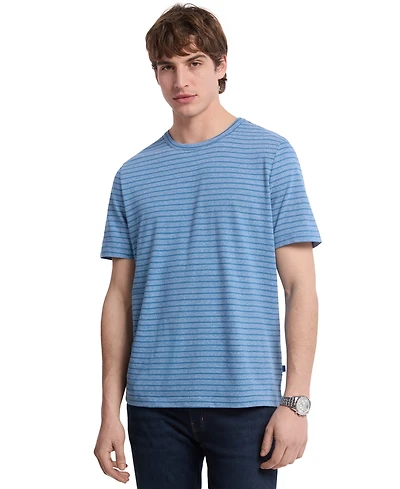 Michael Kors Men's Short Sleeve Striped Crewneck T-Shirt