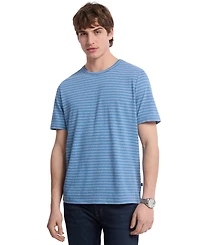 Michael Kors Men's Short Sleeve Striped Crewneck T-Shirt