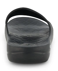 Karl Lagerfeld Paris Men's Signature Logo Print Slides