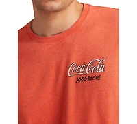 Lucky Brand Men's Coca-Cola Racing Team Short Sleeve Crewneck Graphic T-Shirt