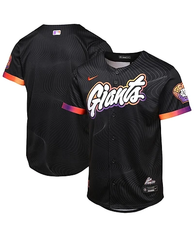 Nike Big Boys and Girls Anthracite San Francisco Giants 2025 City Connect Limited Jersey
