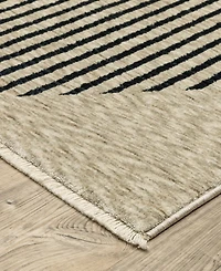 Oriental Weavers Capella CAP04 3'3"x5' Area Rug