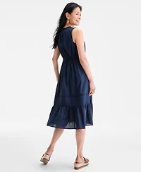 Style & Co Petite Cotton A-Line Dress, Exclusively at Macy's