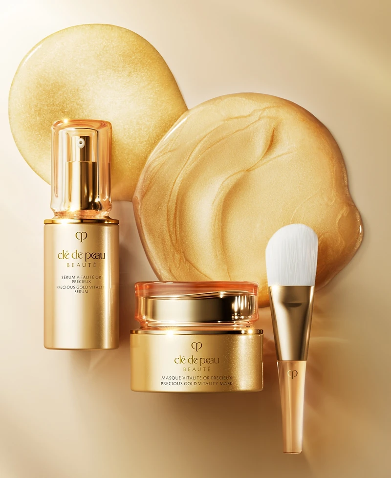 Cle de Peau Beaute Precious Gold Vitality Mask, 2.7-oz.