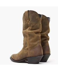 Durango Women's Distressed Tan Slouch Western Boot