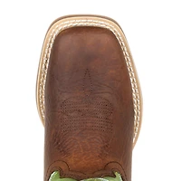 Durango Kids Lil' Rebel Pro Lime Western Boot