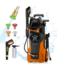 4000 Psi 2.8 Gpm Electric High Pressure Washer with Led Control and 3 Cleaning Modes