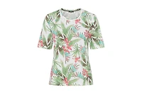 Olsen Women's Tropical Print T-Shirt