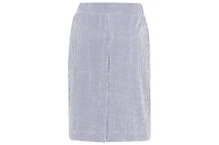 Olsen Women's Seersucker Pull-On Skirt