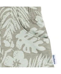 Gerber Toddler Boys Tropical Leaves