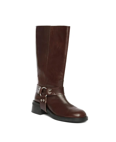 Maguire Shoes Lucca Knee-High Biker Boot