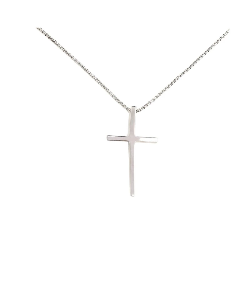 The Classic Cross Necklace in Sterling Silver