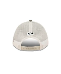 New Era Men's Light Beige/Olive Cleveland Guardians 2025 Armed Forces Day 9FORTY M-Crown A-Frame Adjustable Hat