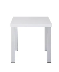Glossy Square End Table – Stylish Addition to Living Spaces