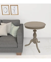 Manufactured Wood Round End Table – Functional and Stylish Accent Table for Living Room