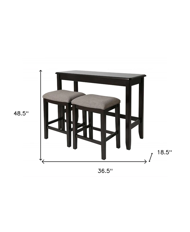 Set Of Two Solid Woo