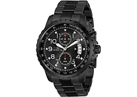Invicta Men's Specialty Quartz Multifunction Black Dial Watch