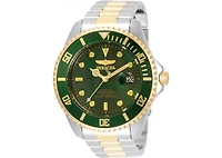 Invicta Men's Pro Diver Automatic 3 Hand Green Dial Watch