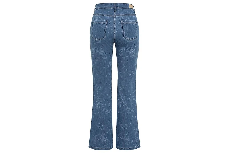 Olsen Women's Mona Fit Paisley Motif Jean