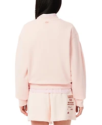 Lacoste Usa Women's Oversized Crewneck Sweatshirt