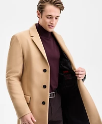 Hugo by Boss Men's Slim-Fit Solid Overcoat