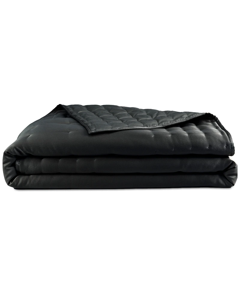 Donna Karan Home Hammered Silk Quilt