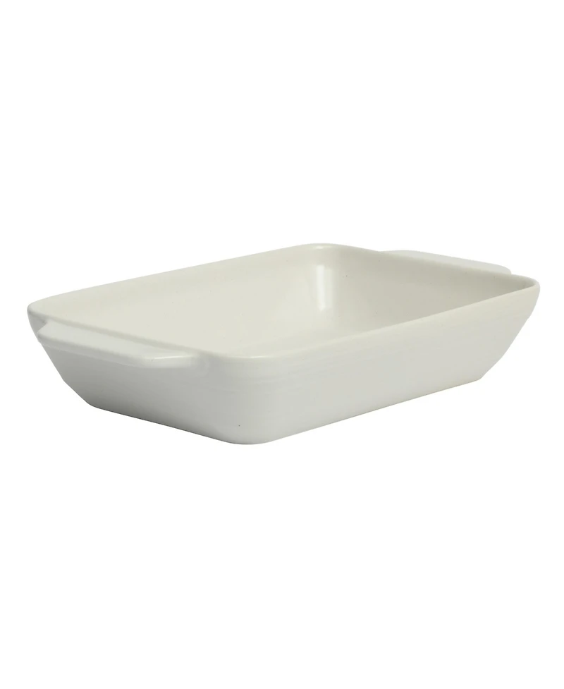 Gibson Home Beachmont 9 x 13 4 Qt Casserole Baking Dish for Oven, Ceramic Baking Pan, Lasagna Pan with Handles - Micorwave and Oven Safe