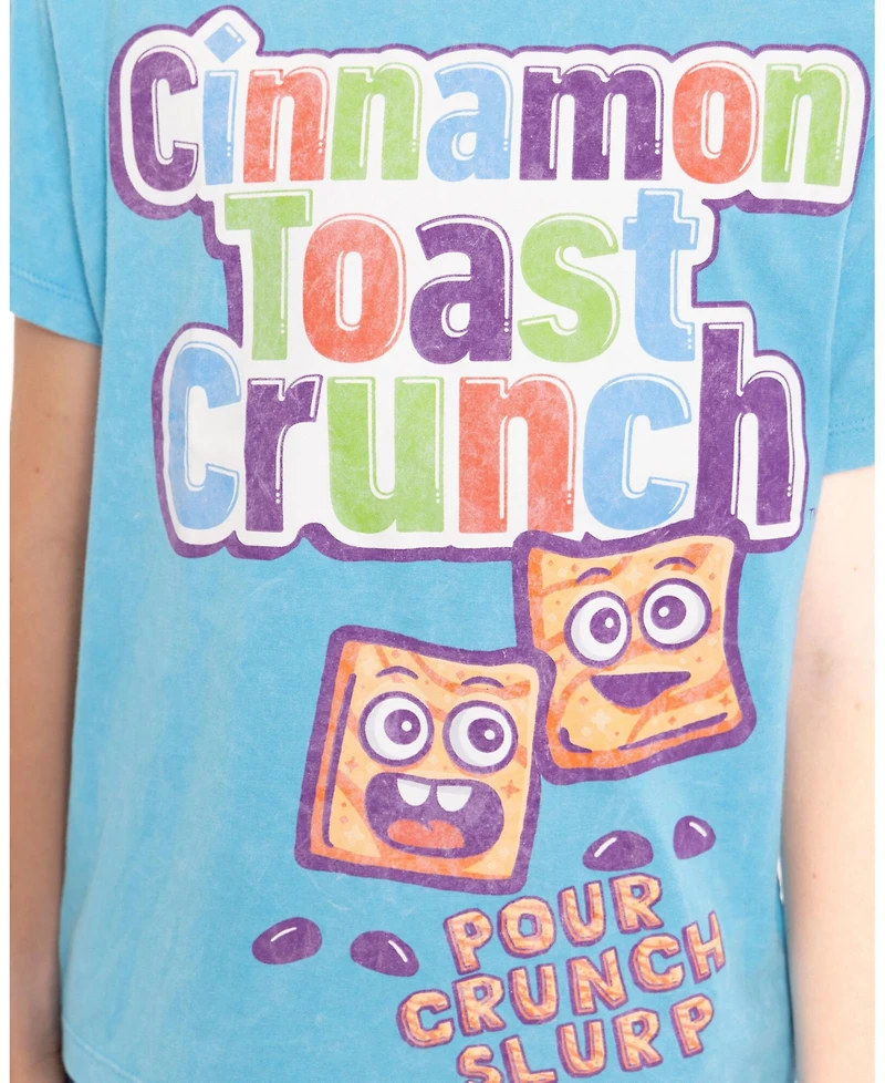 Cinnamon Toast Crunch Little Boys Monster Cereals Matching Family Drop Shoulder T-Shirt